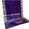 Maheshwari Silver Border Saree